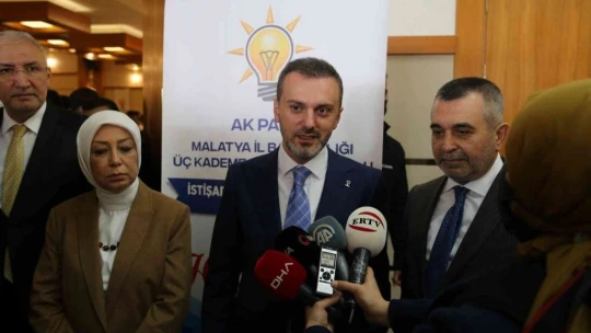 Kandemir, AK Parti Malatya teşkilatıyla bir araya geldi