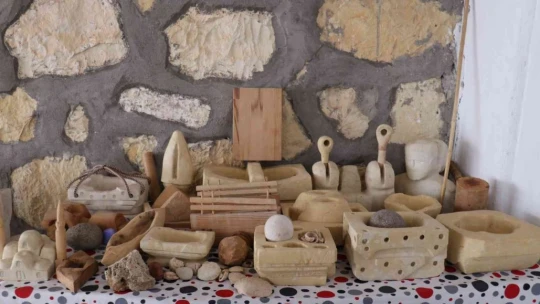 Kansere yakalandı, sanatla hayata tutundu