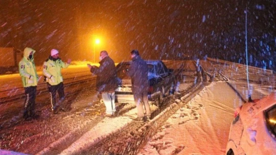 Polisten sürücülere sürpriz