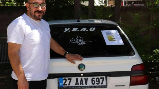Kayısı talebine yetişemeyince aracını kayısı ile takas etme yoluna gitti