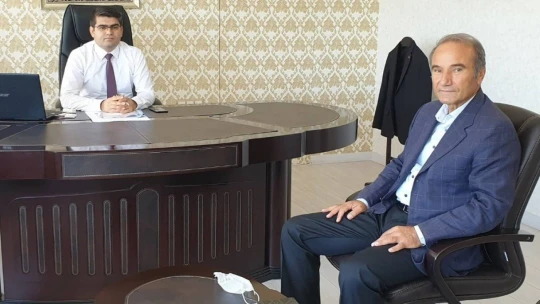 Kaymakam Dolaş'a Kızıldaş'tan hayırlı olsun ziyareti