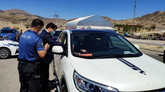 Kaymakam Özdemir'den denetleme