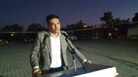 Kaymakam Şahin'e türkülü veda