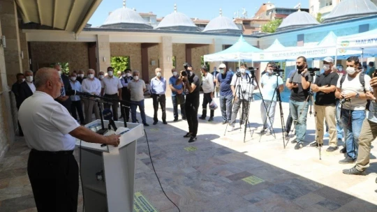 Kernek Karagözlüler Cami'nin resmi açılışı yapıldı