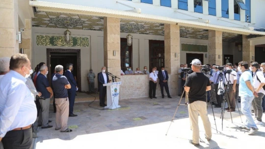 Kernek Karagözlüler Cami'nin resmi açılışı yapıldı