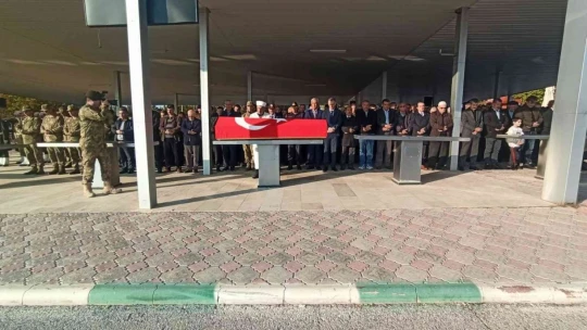 Kıbrıs gazisi son yolculuğuna uğurlandı