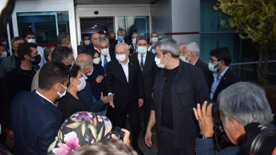 Kılıçdaroğlu'dan Veli Ağbaba'ya taziye ziyareti
