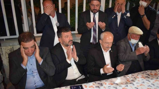 Kılıçdaroğlu'dan Veli Ağbaba'ya taziye ziyareti