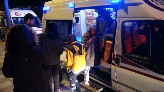 Kız yurdunda yangın paniği