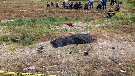 Kontrolden çıkan araç takla attı: 1 ölü