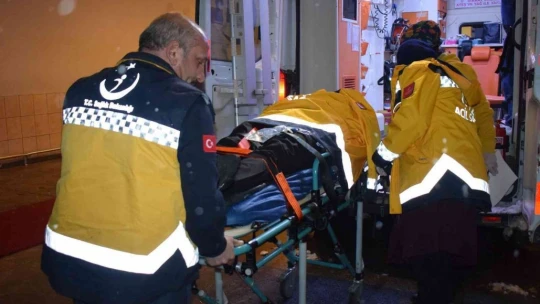 Yolcu otobüsü devrildi