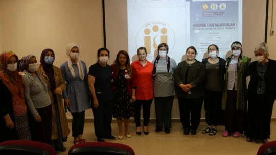 Kronik hastalığı olan çocuklara moral  etkinliği