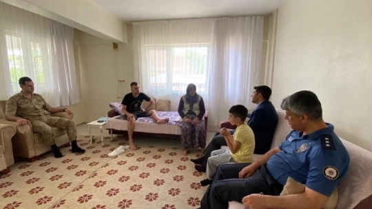 Kuzey Irak'ta yaralanan asker unutulmadı