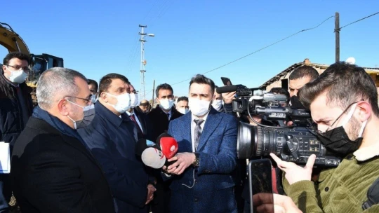 Kuzey Kuşak yolu açma ve genişletme çalışmaları