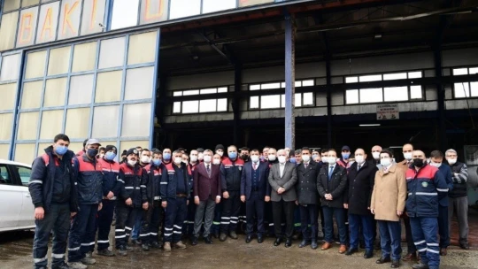 Makine ikmal bakım ve onarım çalışanları sezon açılışı yaptı