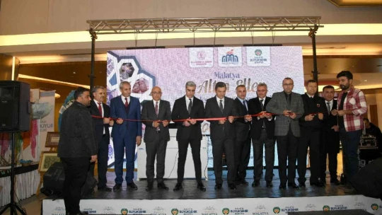 Malatya Altın Eller Geleneksel El Sanatları Festivali Malatya Park'ta başladı