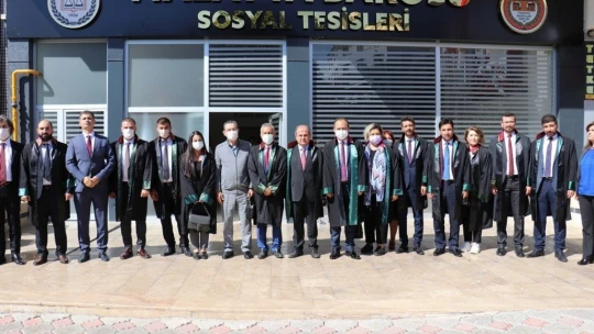 Malatya barosunda devir teslim töreni yapıldı