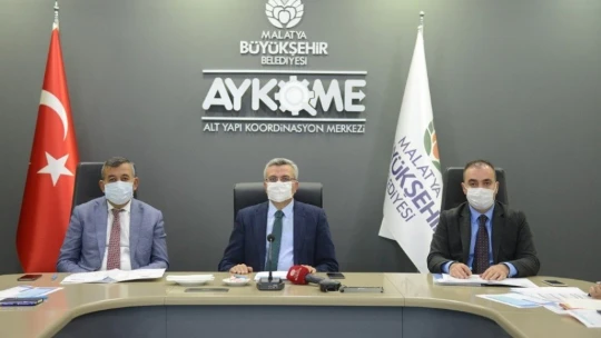 Malatya Büyükşehir'de karla mücadele toplantısı gerçekleştirildi