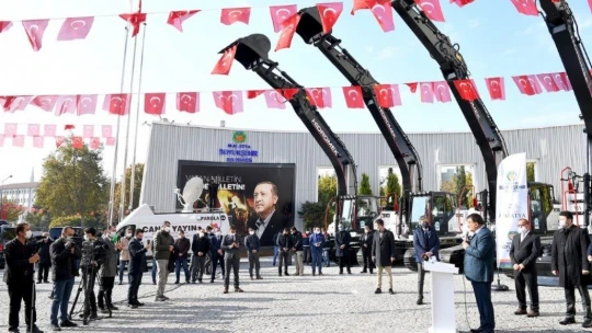 Malatya Büyükşehir'e 29 araç ve iş makinası takviyesi