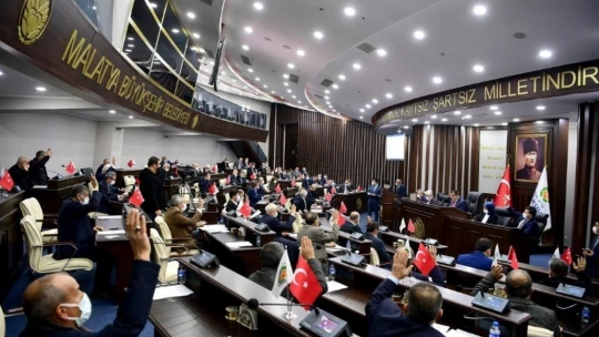 Malatya Büyükşehir Meclisi, 2021'in ilk toplantısını yaptı