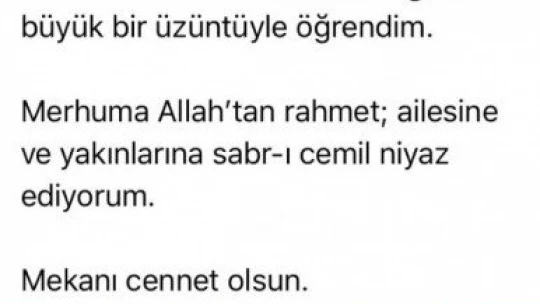 Malatya Büyükşehir personeli Karayılan Covid-19'a yenildi