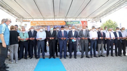 Malatya Büyükşehir toplu taşıma araç filosunu 15 yeni otobüsle güçlendirdi