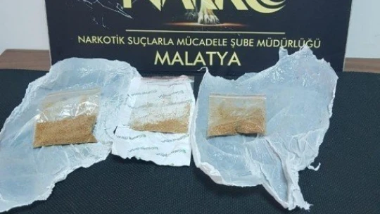 Malatya'da 'Narkotik Uygulaması' baskını