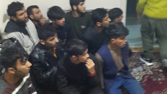 Malatya'da 11 düzensiz göçmen yakalandı