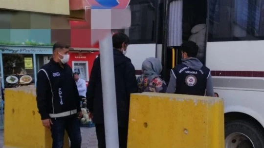 Malatya'da 11 kaçak göçmen yakalandı