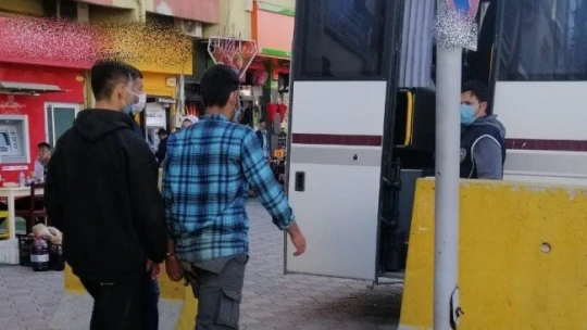 Malatya'da 11 kaçak göçmen yakalandı