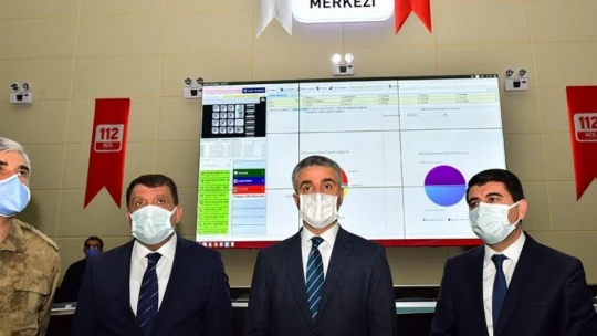 Malatya'da 112 çağrı merkezi faaliyete başladı