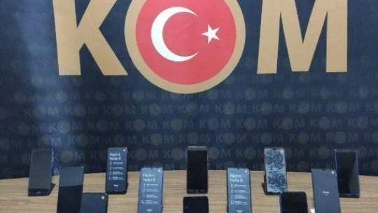 Malatya'da 15 adet kaçak telefon yakalandı