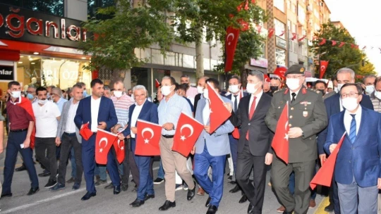 Malatya'da 15 Temmuz Demokrasi ve Milli Birlik Günü etkinliği