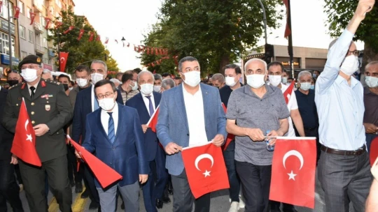 Malatya'da 15 Temmuz Demokrasi ve Milli Birlik Günü etkinliği