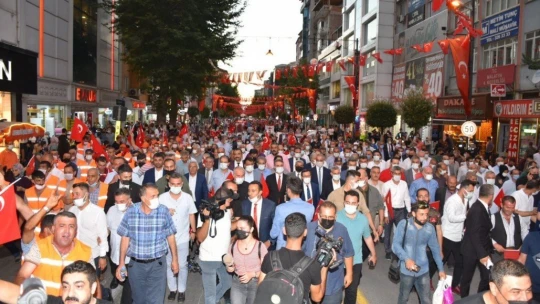 Malatya'da 15 Temmuz Demokrasi ve Milli Birlik Günü etkinliği