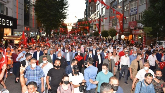 Malatya'da 15 Temmuz Demokrasi ve Milli Birlik Günü etkinliği