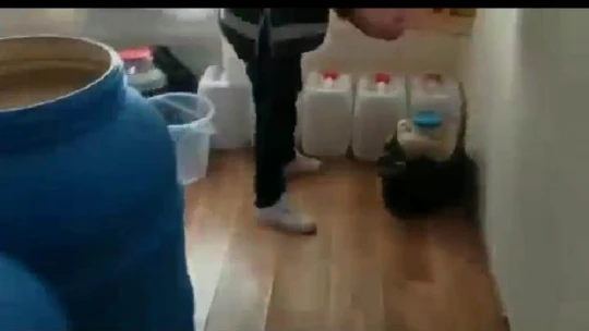 Malatya'da 2 bin 297 litre sahte içki ele geçirildi