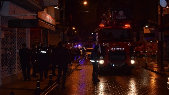 Çatı katında yangın çıktı