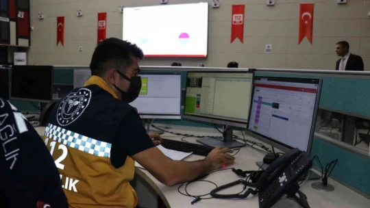 Malatya'da 528 bin çağrıdan 400 bini asılsız