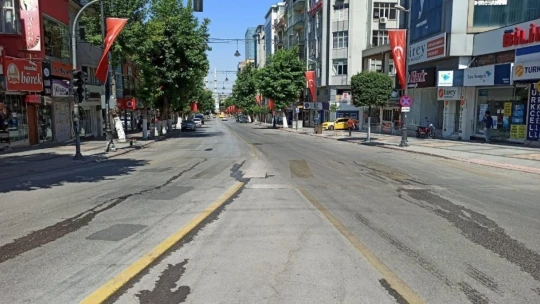 Malatya'da 6 saatlik sokağa çıkma kısıtlaması başladı