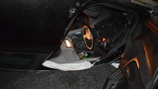 Malatya'da alt geçitte feci kaza: 2 ağır yaralı