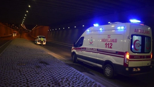 Malatya'da alt geçitte trafik kazası