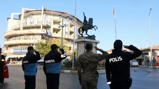 Malatya'da Atatürk'ün ölümünün 82.yılı anma törenleri