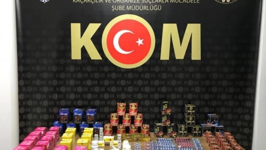 Malatya'da baston görünümlü silah ele geçirildi