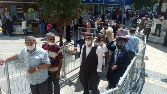 Malatya'da bayram kuyruğu