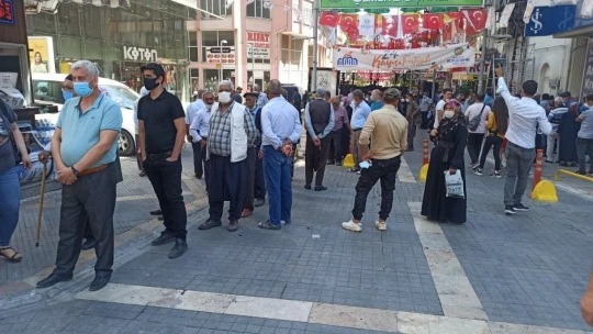 Malatya'da bayram kuyruğu