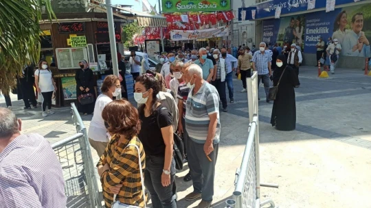 Malatya'da bayram kuyruğu