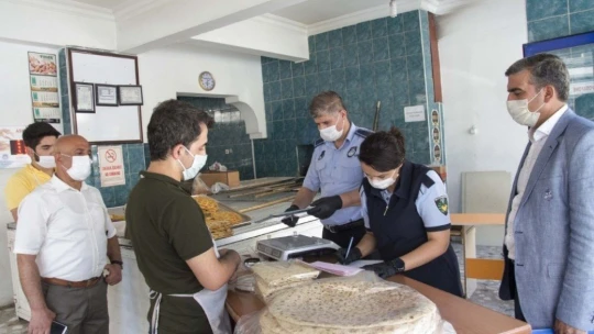 Malatya'da bayram öncesi ekmek denetimi