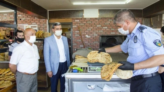 Malatya'da bayram öncesi ekmek denetimi