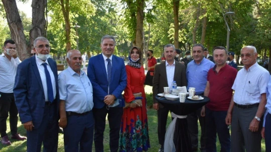 Malatya'da bayramlaşma töreni düzenlendi